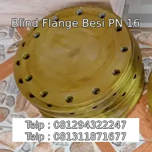 Blind Flange Besi PN 16