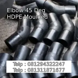 Elbow 45 Deg HDPE Moulded