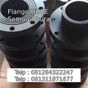 Flange HDPE Semua Ukuran