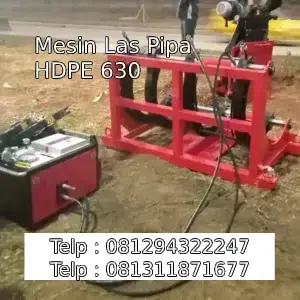 Mesin Las Pipa HDPE 630