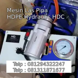 Mesin Las Pipa HDPE Hydraulic HDC