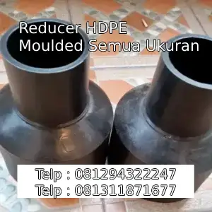 Reducer HDPE Moulded Semua Ukuran