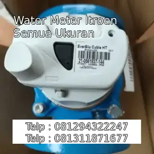 Water Meter Itroen Semua Ukuran