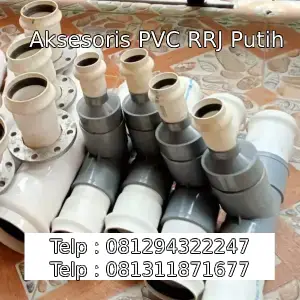 Aksesoris PVC RRJ Putih