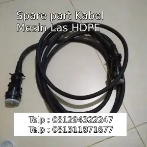 Spare part Kabel Mesin Las HDPE