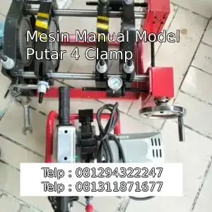 Mesin Manual Model Putar 4 Clamp